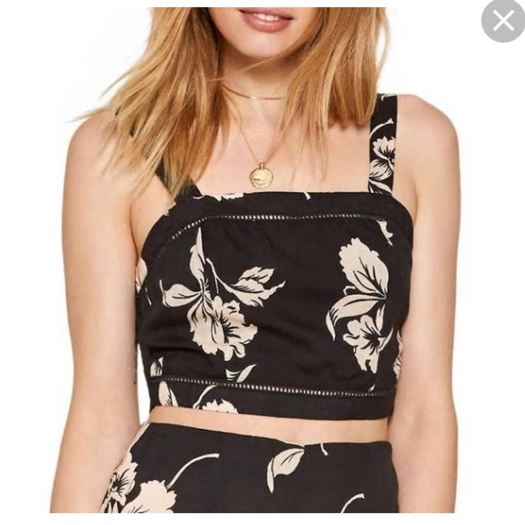 Floral crop top - Picture 4 of 4